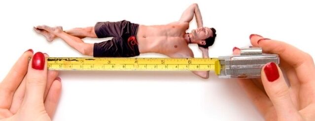 gambar ngalambangkeun ukuran sirit lalaki saméméh enlargement